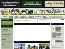 Tablet Screenshot of canalbusiness.com.br